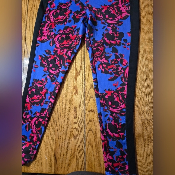 Nicki Minaj Floral Print Leggings Size L - Picture 7 of 8